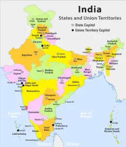 states and capitals of india